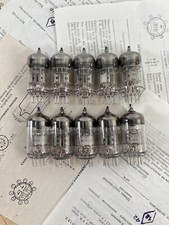 10 x 6N2P-ER double triode NOS Tested Voskhod Rocket 6N2 6N2P
