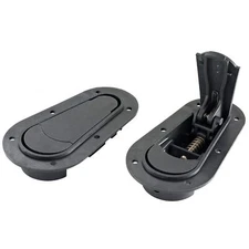 AeroCatch Panel Fasteners - Black - Below Panel - Non Locking