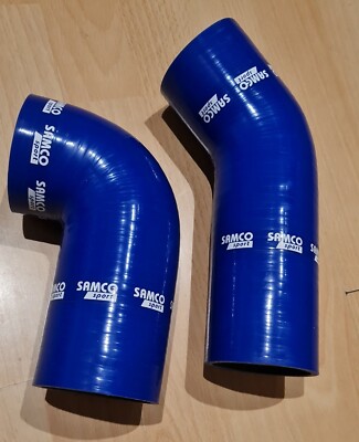 SAMCO SPORT TURBO LADELUFTKÜHLERSCHLÄUCHE 2 STÜCK MAZDA 13B RX7 FD3S 92-02 TCS23 BLAU