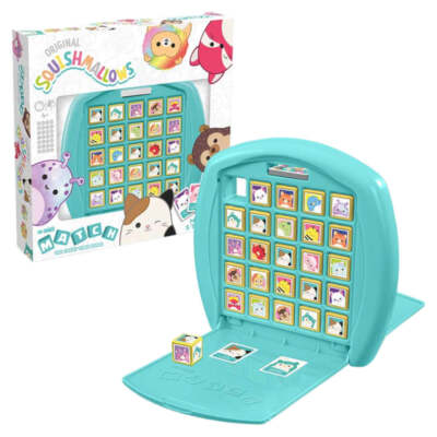 Squishmallows Top Trumps Match Highly Interactive Premium Quality Board Game