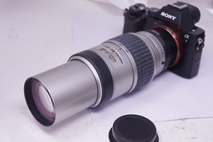 SONY E MOUNT ADAPTED Pentax 80-320MM F/4.5-5.6 Telephoto LENS + A7 NEX A6000