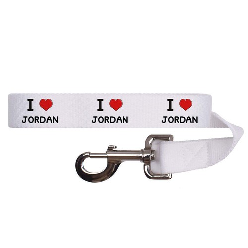 'I Love Jordan' Dog Lead / Leash (DL00010065) eBay