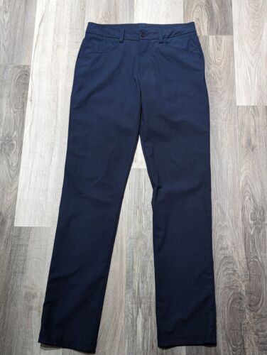 Lululemon Men's ABC Warpstream Classic Navy Blue Athletic Pants M5426S Size  36