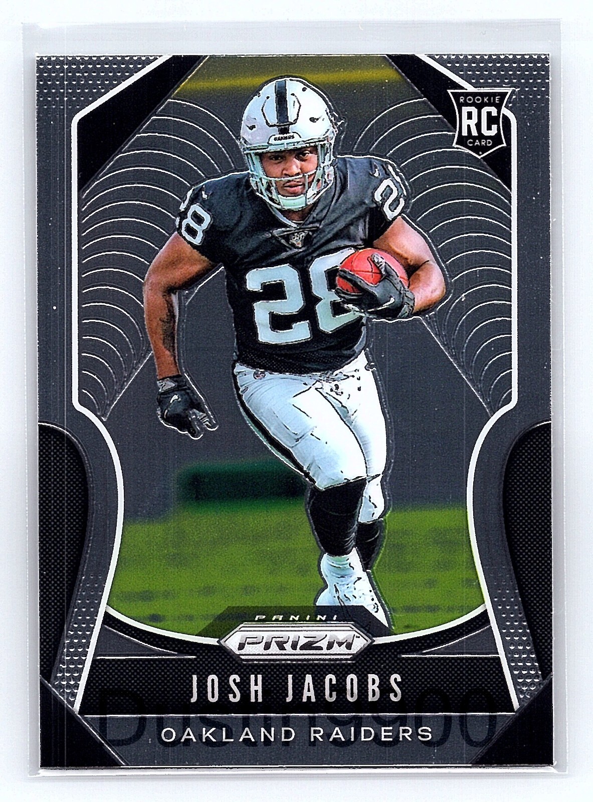 2019 PRIZM  ROOKIE JOSH JACOBS #323 RC RAIDERS GREEN BAY PACKERS