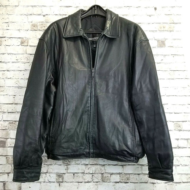 brandini le collezioni leather jacket