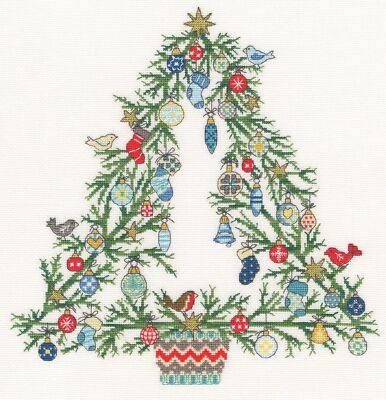 Bothy Threads Counted Cross Stitch Kit Tree Of Joy XX23
