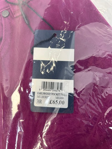 NEW Crew Clothing Company - Mulberry Jean Trousers 38W 32L - Picture 3 of 3