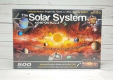 The Solar System And Beyond Puzzle 500 Piece 36"x18" Planets A Broader View 158