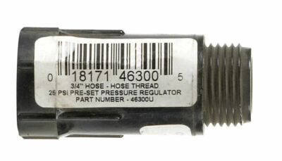 Raindrip Drip SWGE075,327G00UB, 46300UB Pressure Regulator  3/4
