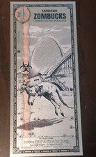 2027 1 Zombucks World KANGARUIN Silver Note - only 10,000 Minted - Fast Shipping