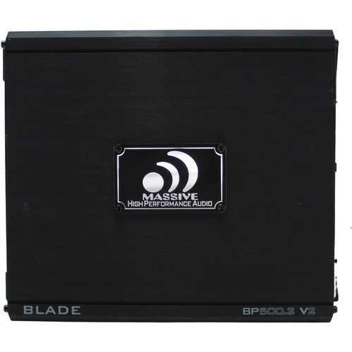 500 Watt 2 Kanal Klasse A/B 2 Ohm Auto Audio Verstärker Massive Audio - Bild 4 von 8
