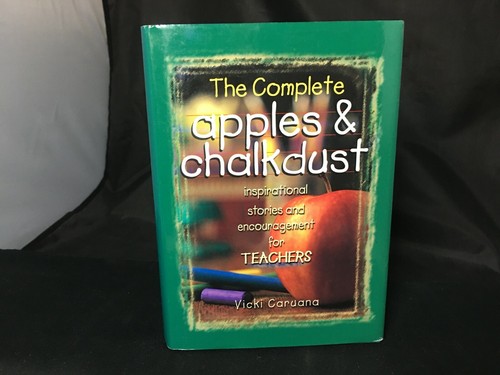 THE COMPLETE APPLES & CHALKDUST VICKI CARUANA FIRST EDITION 2002 HC DJ FINE + - Picture 1 of 12