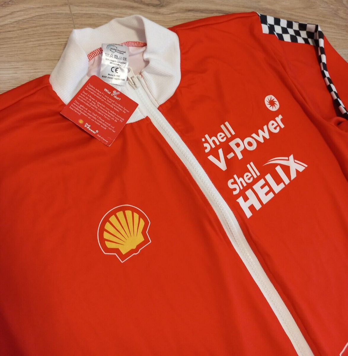 Costume De Course Ferrari F1 - Taille L, Rouge - Édition V-Power Shell - Neuf Avec étiquettes (BNWT)