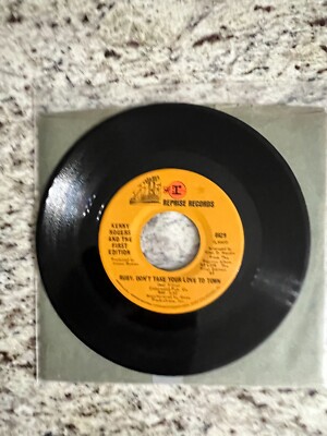 Kenny Rogers- Ruby Don't Take Your Love To Town 45 RPM, Reprise Records, UC,1969