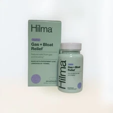 Hilma Natural GAS + BLOATING RELIEF Lemon Balm Fennel & Peppermint Leaf 3/26