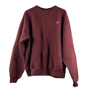 maroon champion crewneck