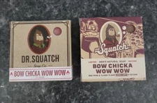 Dr. Squatch BOW CHICKA WOW WOW 5oz Organic Soap Bars x2. Old & New  school