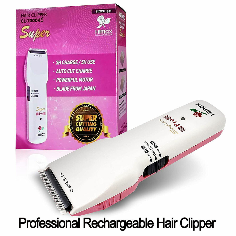 [DHL Express] HIMAX CL-7000KS Professional Rechargeable Hair Clipper trimmer 