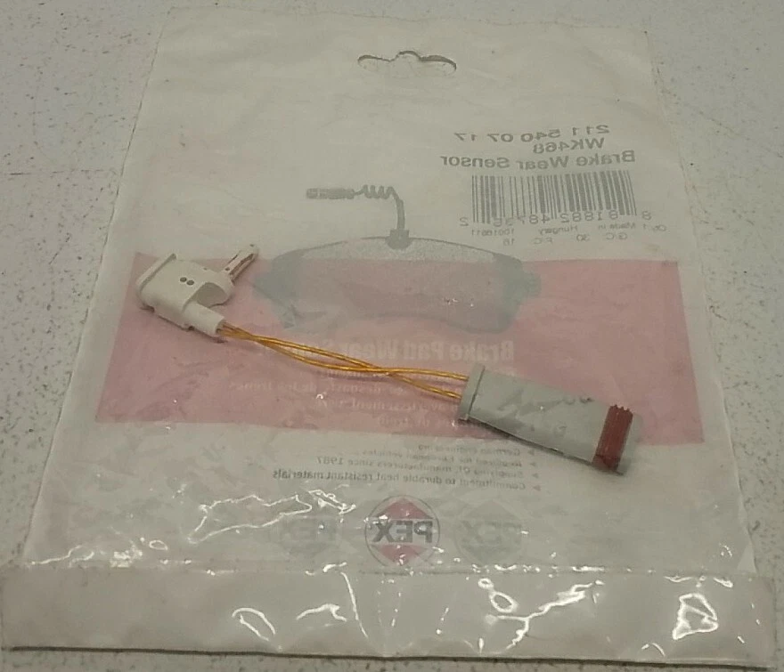 Sensor de desgaste de pastillas de freno de disco automotriz WK468 Pex WK468 sensor de desgaste de pastillas de freno Foto 2 de 3