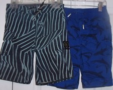 2 pair boys shorts/ swim shorts size 6, Gap  Volcom Mod-tech