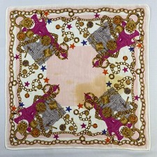 Vintage Celine Handkerchief Pocket Square Bandana Neckerchief