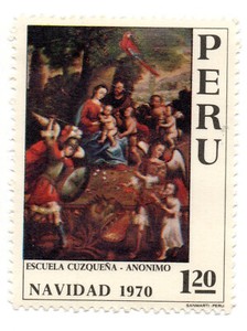 Christmas 1970, Cuzco School Paint Anonymous: The Nativity, accept offers