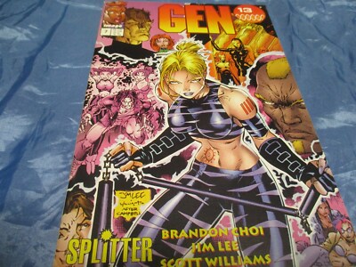 Splitter Comics , GEN 13 , Nr. 7 , Presseausgabe , 1.  deutsche Auflage /  SP 28