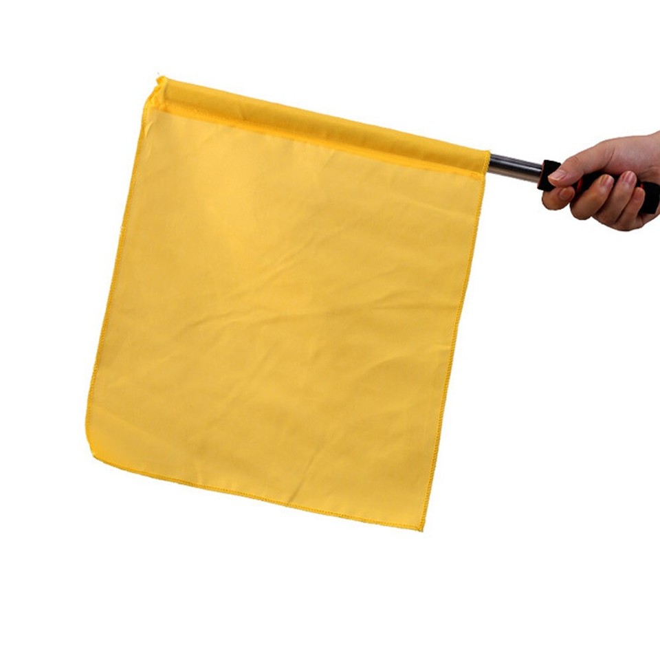 Starting Flag Railway Signal Flag Red/green/yellow/white Stainless Steel Rod eBay