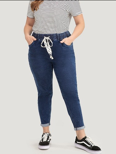 Bloomchic Moderately Stretchy Drawstring (Size 18 UK) Read Description - Picture 3 of 8