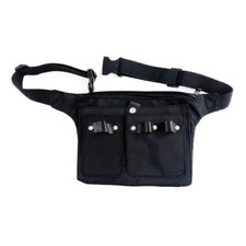 Hairdressing Scissors Storage Pouch Bag Barber Waist Belt Salon Shears Organizer