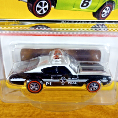 Hot Wheels RLC Neo-Classics Olds 442 Police Cruiser 10175/11000