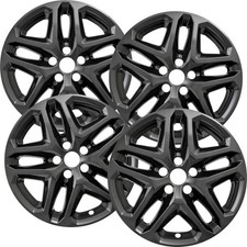 2013-2016 Ford Fusion 17in Gloss Black Wheel Skins Set Imp372blkn 2013-2016 Ford Fusion 17in Gloss Black Wheel Skins Set Imp372blkn