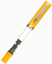 TWSBI TWC10032 Fountain Pen, Eco T, Saffron CT Inhalation, Fine Point F From JP
