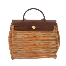 HERMES Aile Bag PM Multicolor Brown Vibrato Vache Hunter Unisex 2WAY Bag Hermes