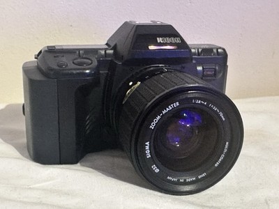 Ricoh XR-X 80s Japan analoge 35-mm-Spiegelreflexkamera mit 35 70 mm Sigma-Objektiv, schwarz getestet