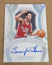 2024-25 Flawless LENNY WILKENS Legendary Scripts SSP Auto Trailblazers 17/25 🔥