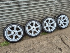 Smart Roadster Finale Genuine 17" Runline Alloy Wheels (runlines) Set Of Four