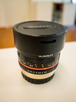 Samyang 8mm Fisheye F2.8 für Fujifilm X-Mount