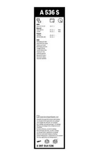 Balai d'essuie-glace plat 3 397 014 536 BOSCH pour MASERATI BMW PEUGEOT DS CUPRA