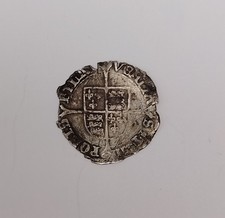 Mary I Tudor Silver Hammered Groat. 1553-54.