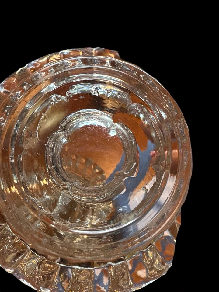 Juego De Colección De 2 Candelabros De Cristal De Vidrio KIG Indonesia Candelabro Cónico Foto 3 de 4