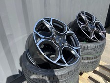19" queenstown bp alloy wheels fit audi vw seat skoda golf caddy van + tyres