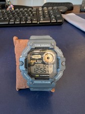 Casio WS-1700H-8AV, Grey, Tide and Moon Graph