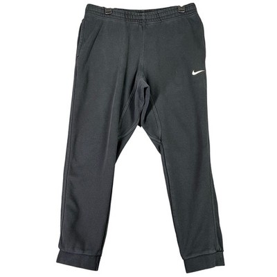 Nike Swoosh Fleece Jogger Sweatpants Mens L Cuffed Training Activewear Sweats