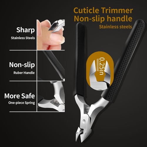 Thick Toenail Clippers for Seniors Thick Toenails or Ingrown Nails, Curved Bl... - Picture 5 of 6