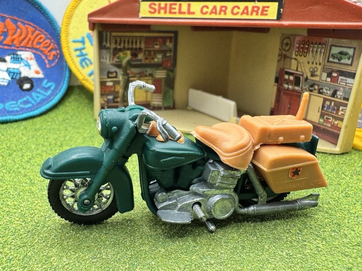 1973 Britains Toys Motorcycle 9692 US Sheriff Harley Davidson