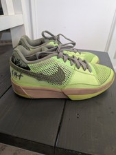 Nike Ja 1 NRG Low Halloween Zombie Green Athletic Shoes Sneakers Kids Size 4.5Y