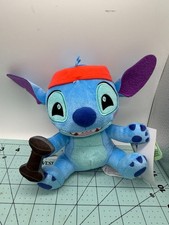 Disney Lilo Stitch Holding Barbell Small 7 inch Plush Stuffed Animal Just Play