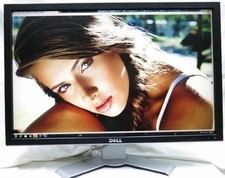 Dell UltraSharp 2408WFPb 24" LCD Monitor HDMI VGA DVI DP 1920 x 1200: Excellent