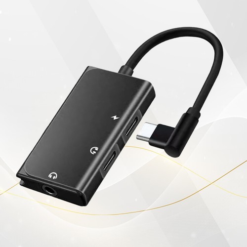 -Kopfhöreradapter Typ C für Telefon PD60W 3,5-mm-Audio R6B54065 - Afbeelding 2 van 7